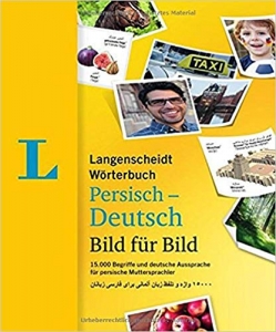کتاب زبان آلمانی Langenscheidt Wörterbuch Persisch-Deutsch Bild für Bild