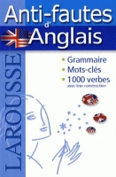 کتاب زبان فرانسوی Larousse Anti-fautes d'Anglais