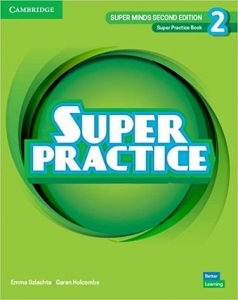 کتاب سوپر پرکتیس دو ویرایش دوم Super Minds Level 2 Super Practice Book