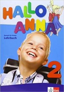 کتاب زبان آلمانی هالا آنا Hallo Anna 2: Lehrbuch + Arbeitsbuch 