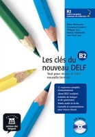کتاب زبان فرانسوی Les cles du nouveau DELF b2 + CD audio