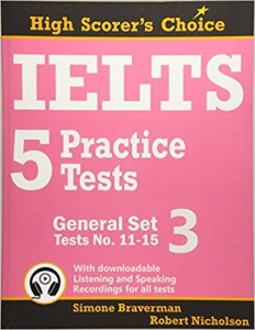 کتاب زبان آیلتس 5 پرکتیس تست , جنرال ست IELTS 5 Practice Tests, General Set 3: Tests No. 11-15