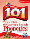 خرید کتاب زبان 101Tips & Hints for Learning English Phonetics with CD