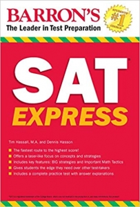 کتاب زبان بارونز ست اکسپرس Barrons SAT Express