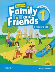کتاب زبان کودکان آمریکن فمیلی اند فرندز یک ویرایش دوم American Family and Friends 1 (2nd)+CD(سایز بزرگ)