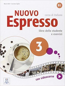 خرید کتاب نوو اسپرسو Nuovo Espresso 3 (Italian Edition): Libro Studente B1+DVD رنگی 