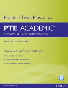 کتاب Practice Tests Plus with key PTE Academic 