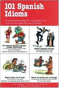 کتاب زبان اسپنیش آیدمز 101 Spanish Idioms