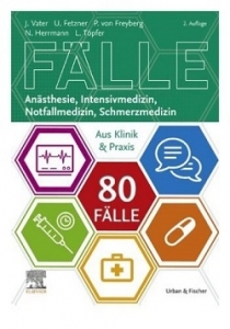 کتاب پزشکی آلمانی 80 Fälle Anästhesie Intensivmedizin Notfallmedizin Schmerzmedizin