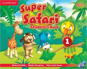 کتاب زبان امریکن سوپر سافاری American Super Safari 1 با تخفیف 50 درصد (کتاب دانش آموز و کتاب کار و فایل صوتی) 