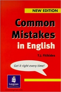 کتاب زبان کامن مستیک این انگلیش Common Mistakes in English-Fitikides