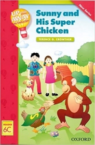 کتاب زبان آپ اند اوی این Up and Away in English. Reader 6C: Sunny and His Super Chicken