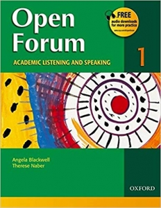 کتاب اپن فروم Open Forum 1 Student Book with Test Booklet & CD