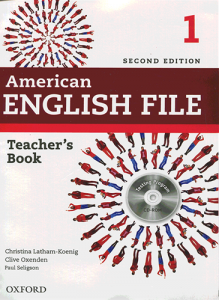 کتاب معلم امریکن انگلیش فایل ویرایش دوم American English File 1 Teachers Book