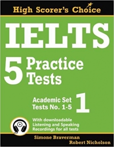 کتاب زبان آیلتس 5 پرکتیس تست, آکادمیک ست IELTS 5 Practice Tests, Academic Set 1: Tests No. 1-5