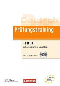 کتاب زبان آلمانی Prufungstraining DaF B2 C1 TestDaF Ubungsbuch mit autorisiertem Modelltest 