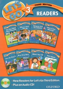 کتاب لتس گو ریدرز بوک Lets Go 3 Readers Book  