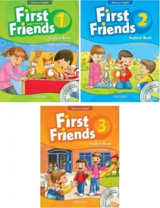 مجموعه 3 جلدی کتاب آموزش زبان کودکان فرست فرندز First Friends American Edition با تخفیف 50 درصد 