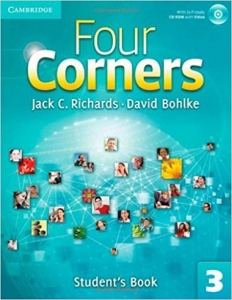 کتاب فور کرنرز سه ویرایش قدیم Four Corners 3 (کتاب دانش آموز کتاب کار و فایل صوتی) با تخفیف 50درصد