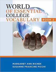 کتاب زبان ورد آف اسنشیال کالج وکبیولری World of Essential College Vocabulary Book 2