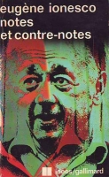 کتاب زبان فرانسوی Eugene ionessco notes et contre-notes