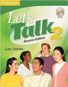 کتاب لتس تاک ویرایش دوم Lets Talk 2 With CD Second Edition