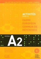 کتاب زبان فرانسوی Activites Pour Le Cecr - A2 Textbook + Key + CD