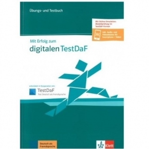 کتاب زبان آلمانی دیجیتال تست داف Mit Erfolg zum digitalen TestDaF 