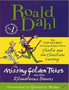 کتاب داستان انگلیسی رولد دال بلیط طلایی گمشده Roald Dahl The Missing Golden Ticket and Other Splendiferous Secrets