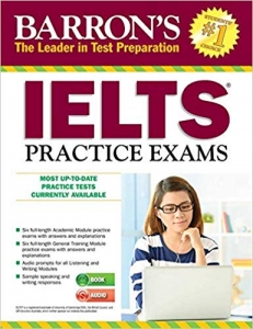 کتاب زبان بارونز آیلتس پرکتیس اگزم ویرایش سوم Barrons IELTS Practice Exams 3rd+CD