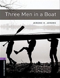 کتاب زبان آکسفورد بوک ورمز 4: سه مرد در یک قایق Oxford Bookworms 4: Three Men in a Boat