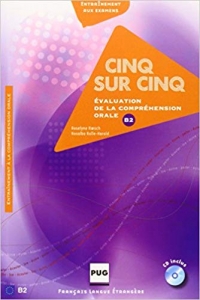 خرید کتاب CINQ SUR CINQ, NIVEAU B2 CD INCLUS