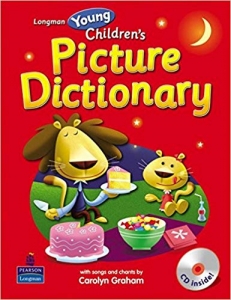 کتاب زبان Longman Young Childrens Picture Dictionary+CD قرمز