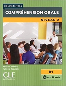 کتاب فرانسوی Comprehension orale 2 - Niveau B1 + CD - 2eme edition رنگی