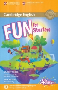 کتاب فان فور استارتر ویرایش چهارم Fun for Starters Students Book 4th