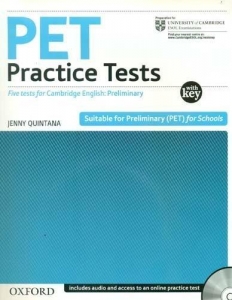 کتاب پی ایی تی پرکتیس تست PET Practice Tests