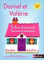 کتاب زبان فرانسوی Daniel et Valerie - Cahier d'exercices Lecture ecriture 5-6 ans