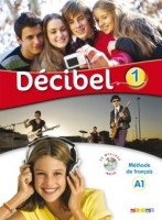 کتاب زبان فرانسوی  Decibel 1 niv.A1-Livre+Cahier+CD mp3+DVD
