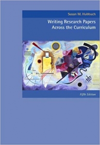 کتاب Writing Research Papers Across the Curriculum Fifth Edition