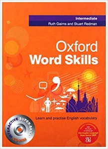 کتاب آکسفورد ورد اسکیلز اینترمدیت Oxford Word Skills Intermediate (سایز کوچک با تخفیف 50 درصد با سی دی)