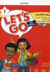 کتاب معلم لتس گو ویرایش پنجم Lets Go 5th 1 Teachers Pack + DVD
