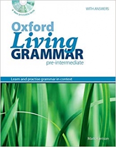 کتاب زبان آکسفورد لیوینگ گرامر Oxford Living Grammar Pre-Intermediate With CD