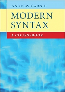کتاب زبان مدرن سینتکس Modern Syntax: A Coursebook