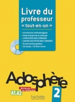 کتاب زبان فرانسوی Adosphere 2 - Livre du professeur