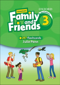 فلش کارت امریکن فمیلی اند فرندز سه ویرایش دوم Flashcards American Family and Friends 3 Second Edition