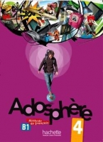 کتاب زبان فرانسوی Adosphere 4 + Cahier + CD Audio