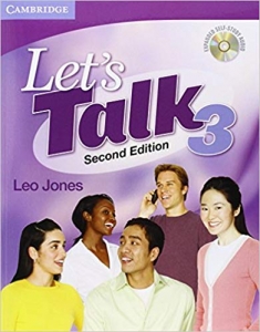 کتاب لتس تاک ویرایش دوم Lets Talk 3 With CD Second Edition