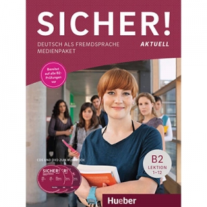 کتاب زبان آلمانی زیشا اکتوال Sicher B2 (12 درس کامل)<کتاب اصلی<کتاب کار < سی دی)