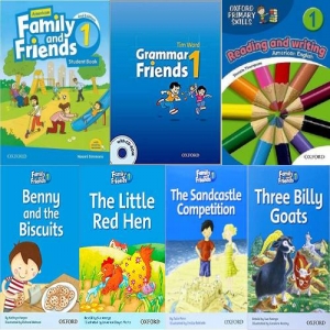 پک کامل کتاب زبان فمیلی اند فرندز 1 Family and Friends (لهجه امریکن)