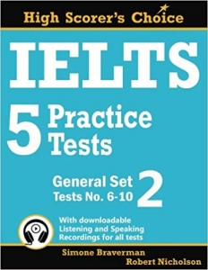 کتاب زبان آیلتس 5 پرکتیس تست , جنرال ست IELTS 5 Practice Tests, General Set 2: Tests No. 6–10